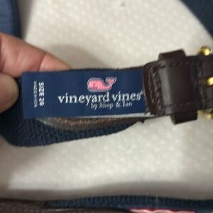 Vineyard Vines American flag belt